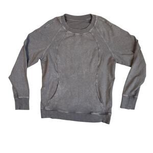 Lululemon Scuba Crewneck Pullover Washed Lunar Rock Purple 10